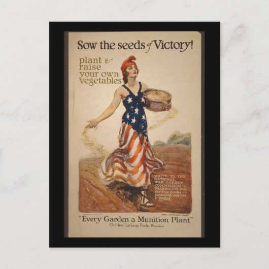 Victory Gardens Briefkaart (Voorkant)