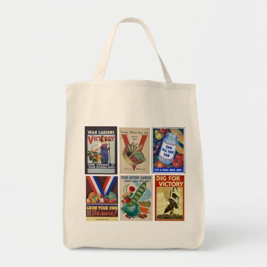 Victory Gardens Unite! Tote Bag (Voorkant)