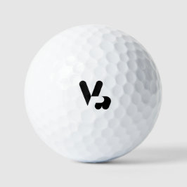 Victory Hand-symbool Golfballen