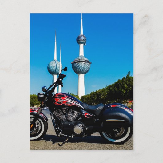 Victory High Ball in Koeweit Towers Briefkaart (Voorkant)