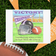 Victory Inspirerend Briefkaart
