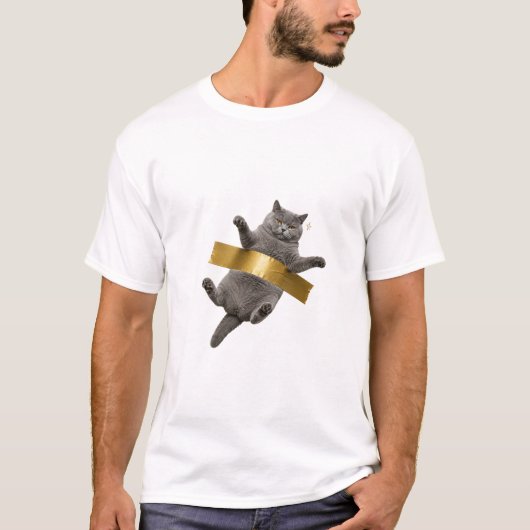 Victory Lap British Shorthair Kat T-shirt (Voorkant)