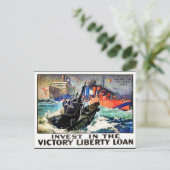 Victory Liberty Loan Briefkaart (Staand voorkant)