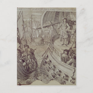 Victory of the Navy of Louis XIV Briefkaart