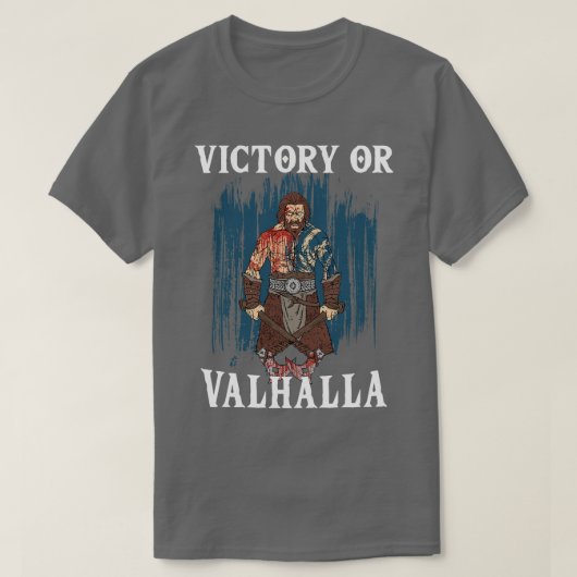 Victory of Valhalla Viking 4 T-shirt (Design voorkant)