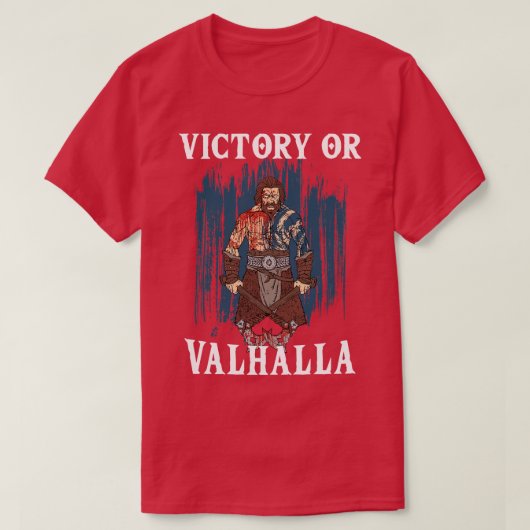 Victory of Valhalla Viking 4 T-shirt (Design voorkant)