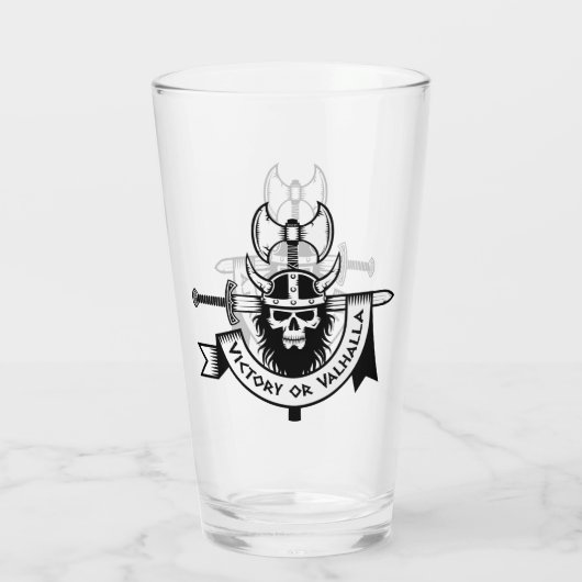 Victory of Valhalla Viking Glas (Achterkant)