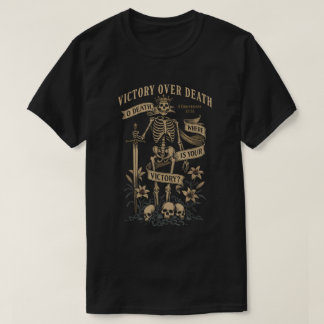 Victory Over Death Bible Quote Tee T-shirt