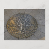 Victory plaque Briefkaart (Voorkant)