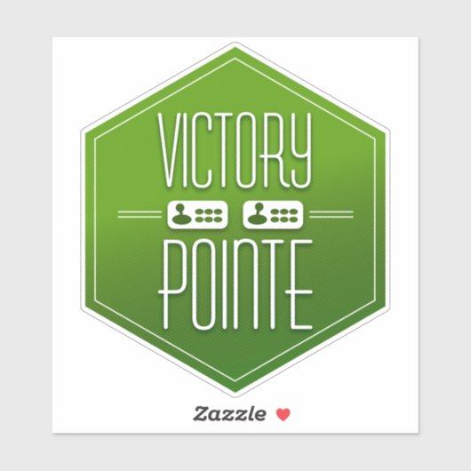 Victory Pointe Hexagon Sticker (Vel)