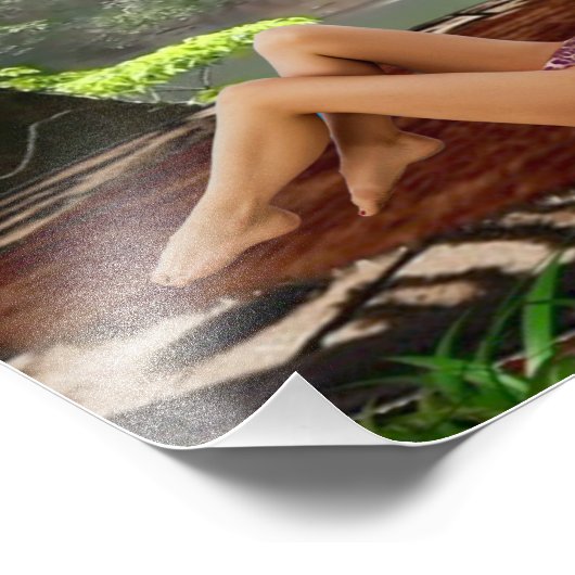 VICTORY POSE VAN TARZANA FOTO AFDRUK (Hoek)