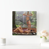 VICTORY POSE VAN TARZANA VIERKANTE KLOK (Huis)