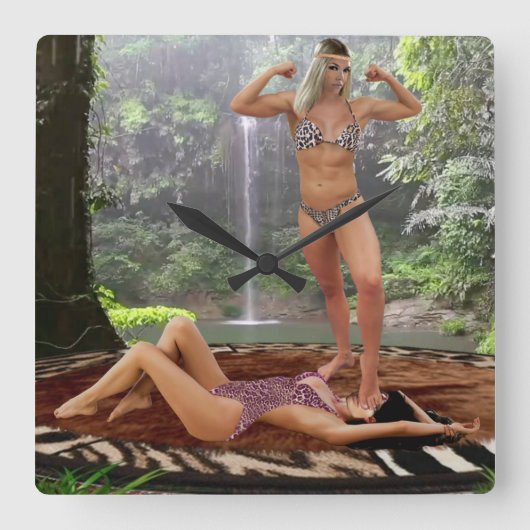 VICTORY POSE VAN TARZANA VIERKANTE KLOK (Voorkant)