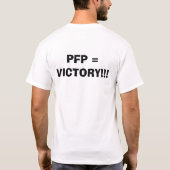 Victory- Prayer, Fasting, Plift T-shirt (Achterkant)