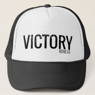 Victory Romans 8:31 Trucker Hat Pet