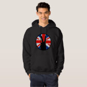 Victory Sign (Brits) Hoodie (Voorkant volledig)