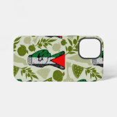 Victory Sign Hand Resistance Red Triangle Symbol iPhone Hoesje (Achterkant horizontaal)