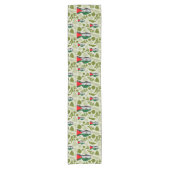 Victory Sign Hand Resistance Red Triangle Symbol Korte Tafelloper (Voorkant)