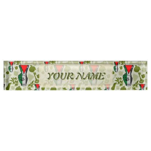 Victory Sign Hand Resistance Red Triangle Symbol Naambordje (Voorkant)