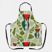 Victory Sign Hand Resistance Red Triangle Symbol Schort (Voorkant)