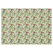 Victory Sign Hand Resistance Red Triangle Symbol Tafelkleed (Voorkant (Horizontaal))