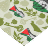 Victory Sign Hand Resistance Red Triangle Symbol Tafelkleed (Gekanteld)