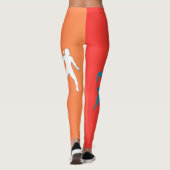 Victory Spirit Olympisch geïnspireerde medailleleg Leggings (Achterkant)