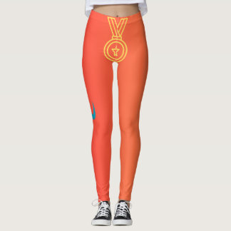 Victory Spirit Olympisch geïnspireerde medailleleg Leggings