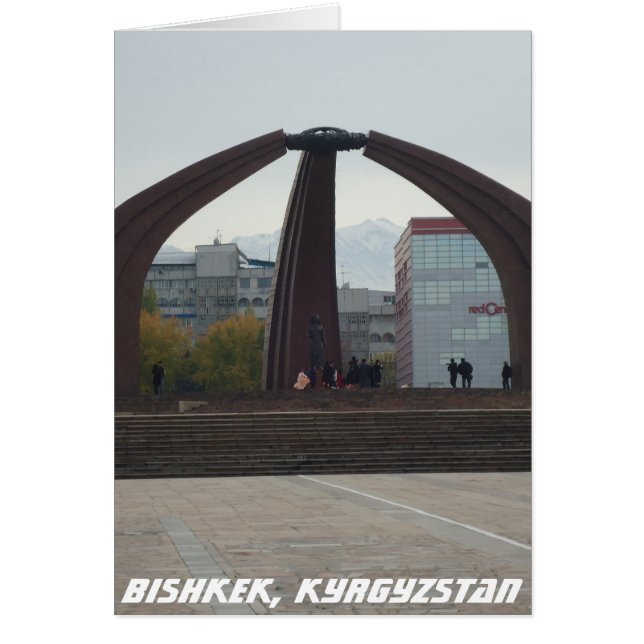 Victory Square - Bisjkek, Kirgizië (Voorkant)