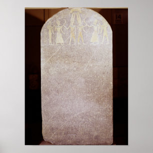 Victory stela of Merenptah, bekend als de Poster