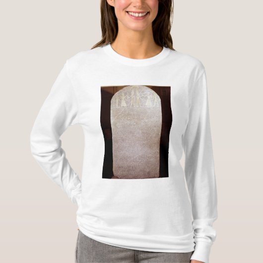 Victory stela of Merenptah, bekend als de T-shirt (Voorkant)
