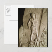 Victory Stele van Naram-Sin Briefkaart (Voorkant / Achterkant)