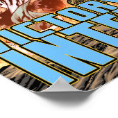 Victory Through Intelligence van Al Rio Poster (Hoek)