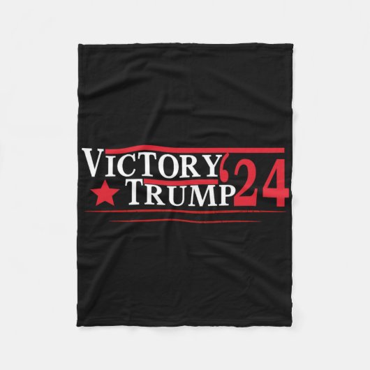 Victory Trump 2025 - Trump President 2025 - Trump Fleece Deken (Voorkant)