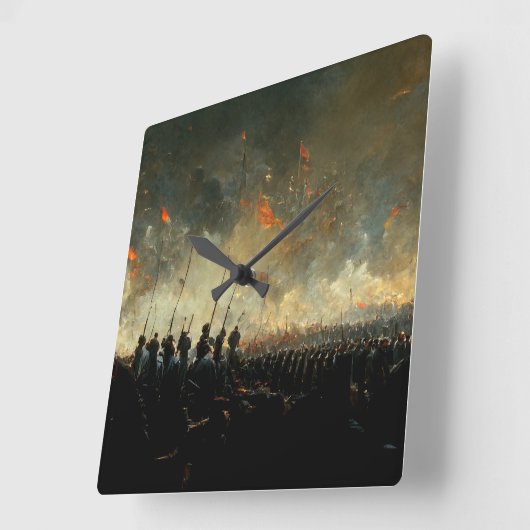 Victory Vierkante Klok (Hoek)