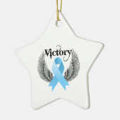 Victory Wings - Prostaatkanker Keramisch Ornament (Links)