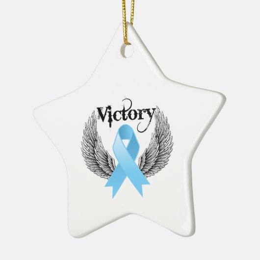 Victory Wings - Prostaatkanker Keramisch Ornament (Links)