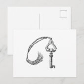 Victrola Sleutel Briefkaart (Voorkant / Achterkant)