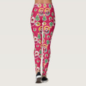 vid face mask santa tree leggings (Achterkant)