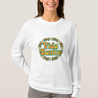 Vida Bonita lange mouw T-Shirt - Mooie Leven S