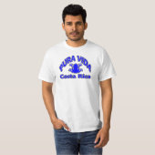 Vida Costa Rica Blue Frog T-shirt (Voorkant volledig)