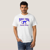 Vida Costa Rica Blue Monkey T-shirt (Voorkant volledig)