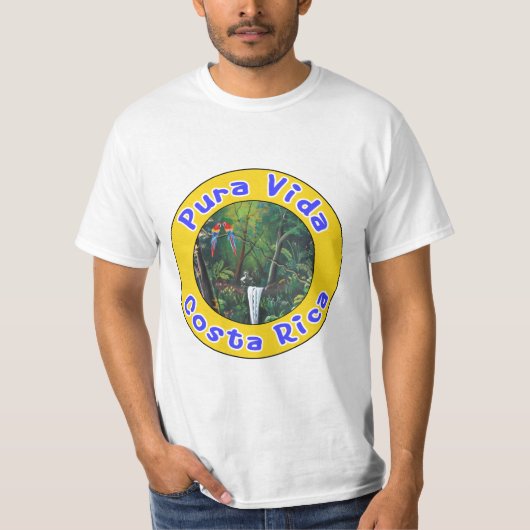 Vida, Costa Rica T-shirt (Voorkant)