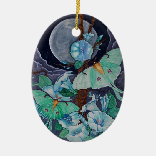 Vida de la Luna Keramisch Ornament (Voorkant)