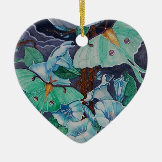 Vida de la Luna Keramisch Ornament (Voorkant)