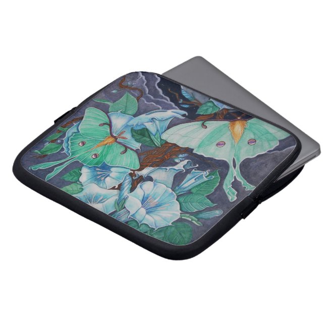 Vida de la Luna Laptop Sleeve (Voorkant top)