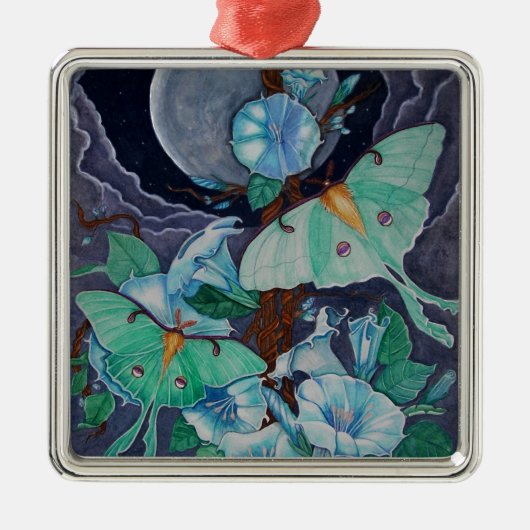 Vida de la Luna Metalen Ornament (Voorkant)