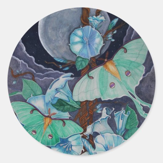 Vida de la Luna Ronde Sticker (Voorkant)