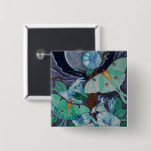 Vida de la Luna Vierkante Button 5,1 Cm (Voorkant /achterkant)