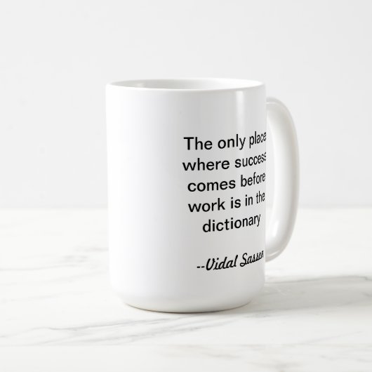 Vidal Sasson Mok Quoting Entrepeneurship (Voorkant rechts)